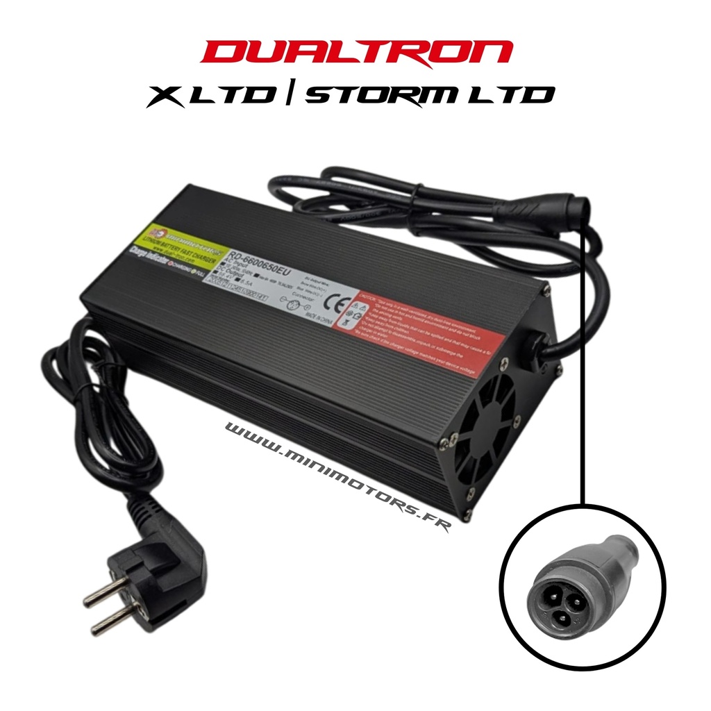 CARGADOR RÁPIDO DUALTRON 95,4 V 5 A (PARA BATERÍA DE 83 V) (V2)